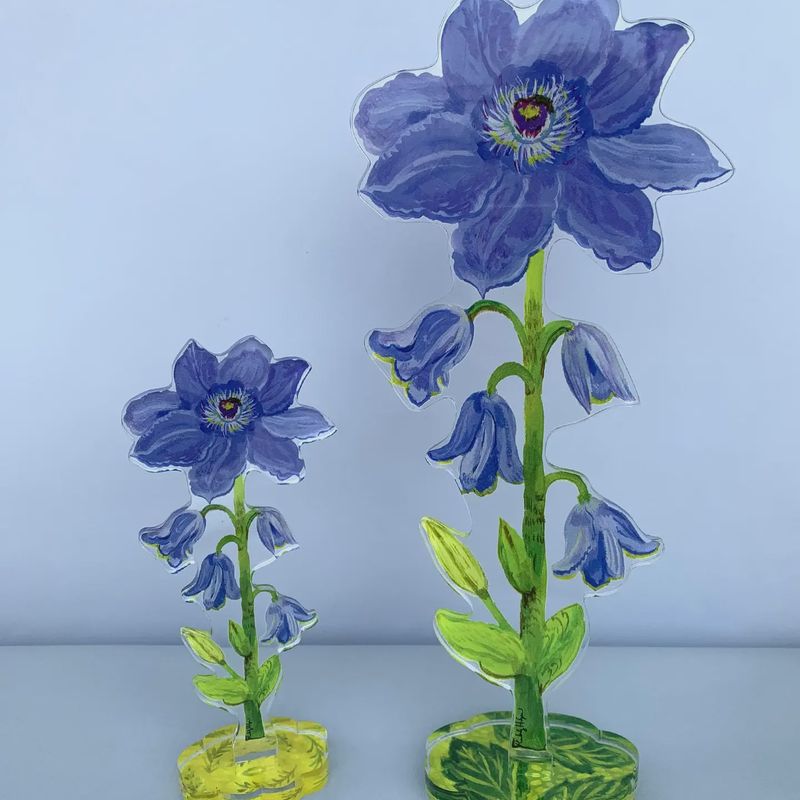 Clematis Acrylic