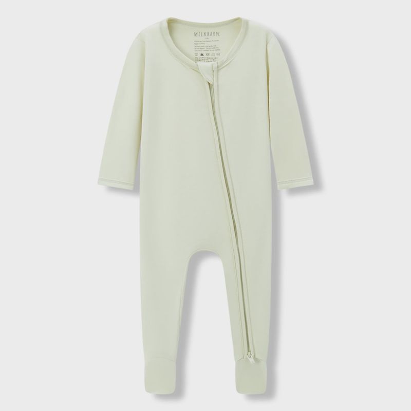 Zipper Footed Romper