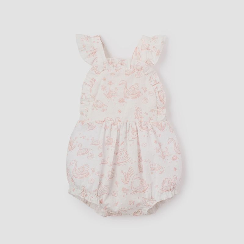 Swan Toile Romper