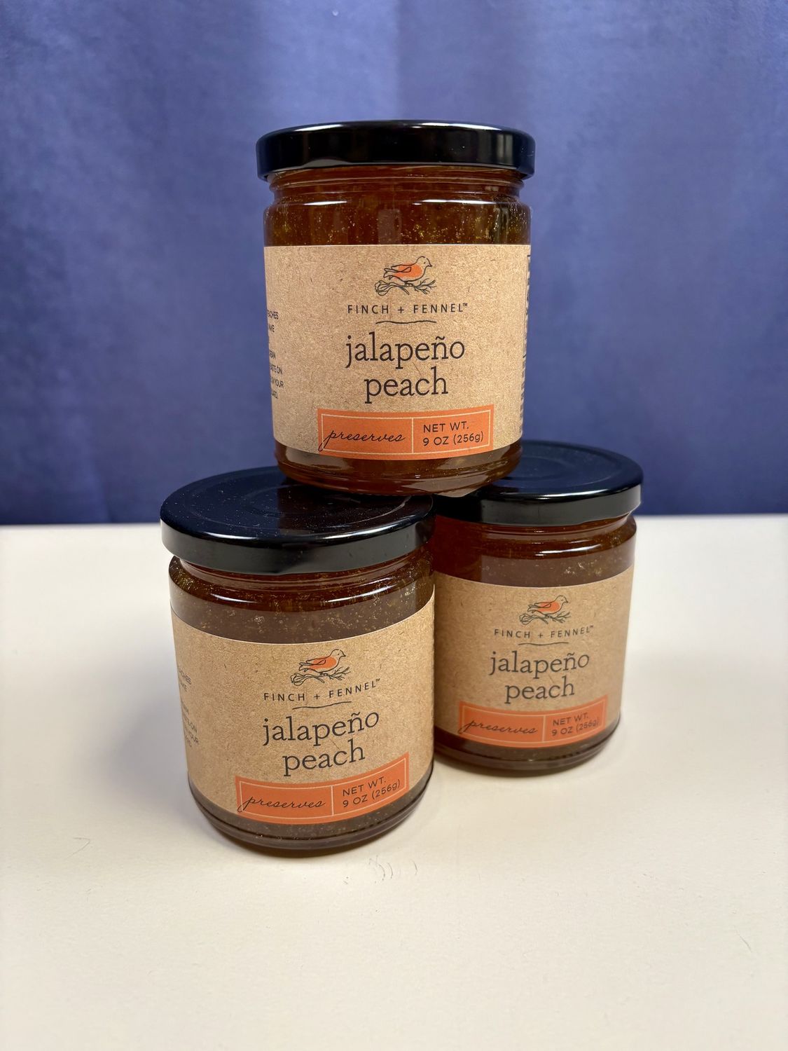 Jalapeno Peach Preserves 9 oz