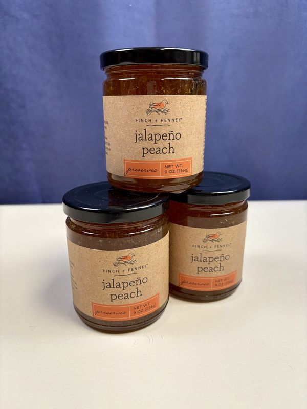 Jalapeno Peach Preserves 9 oz