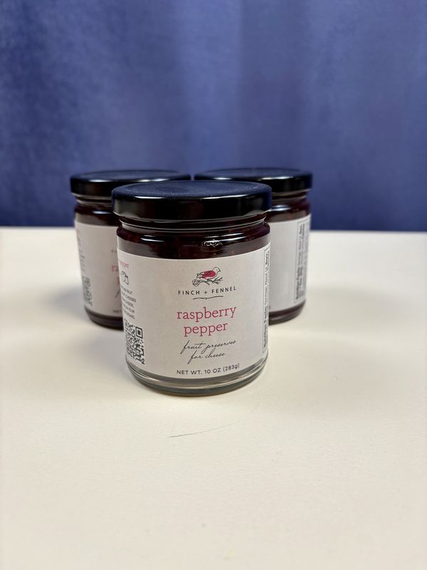 Raspberry Pepper Preserves