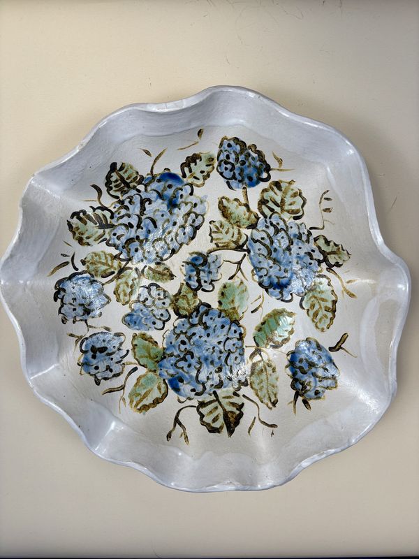 Hydrangea Chip Bowl