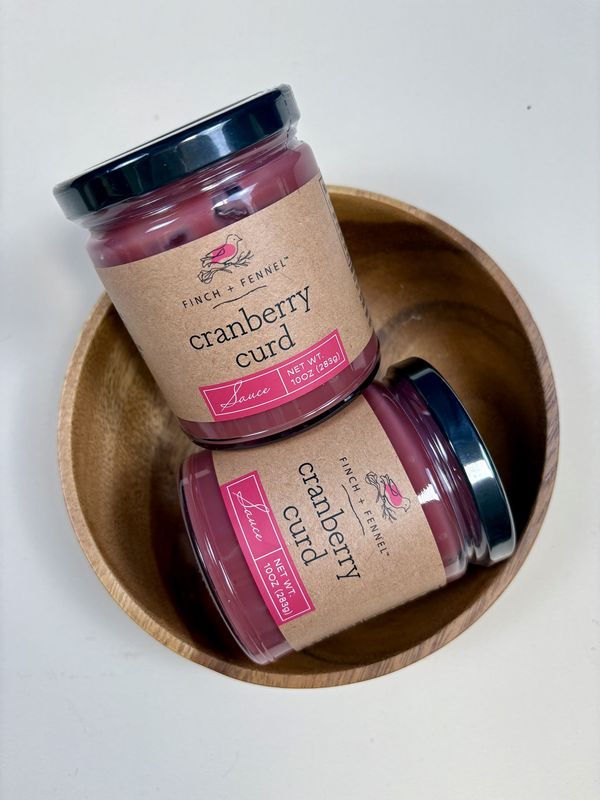 Cranberry Curd Sauce