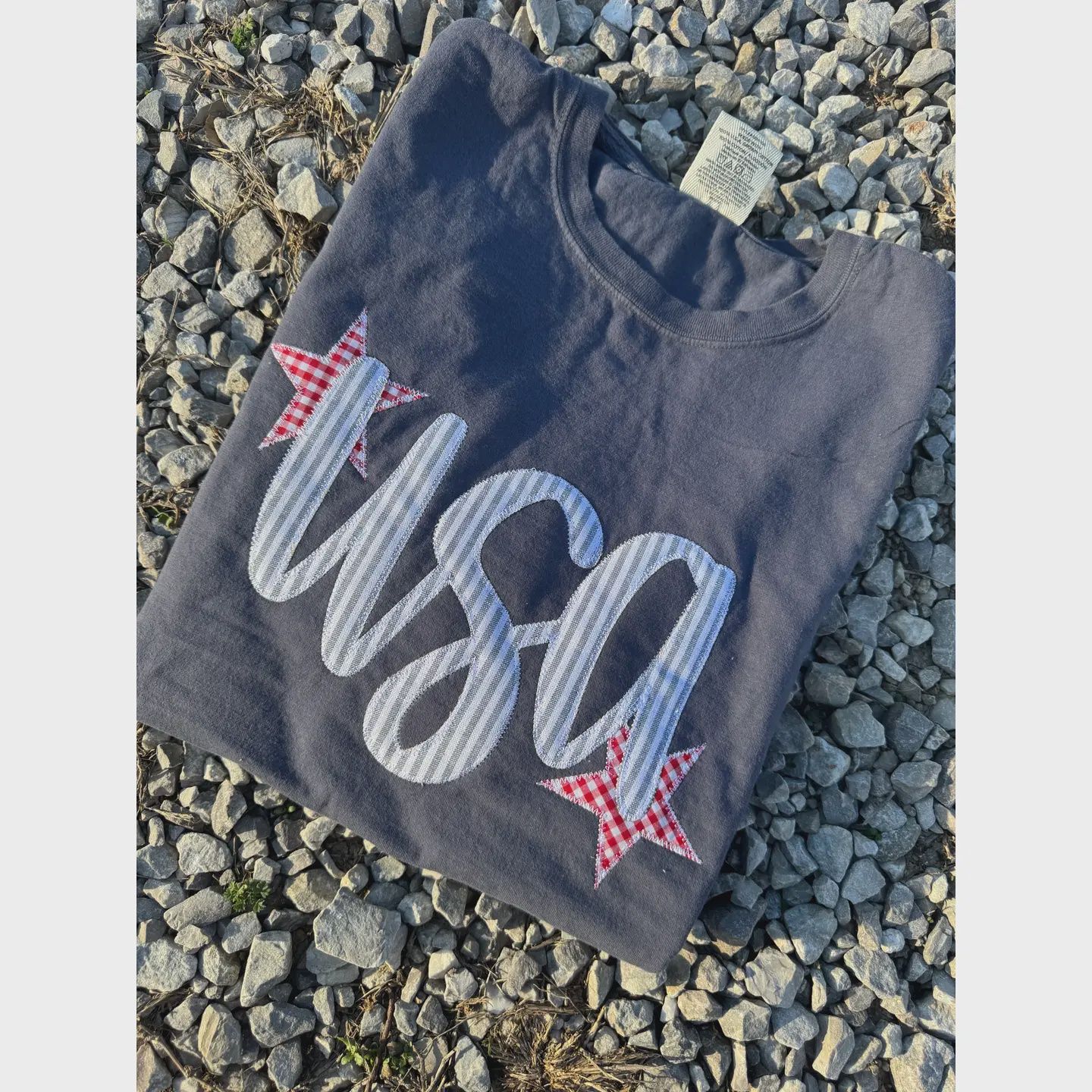 Denim USA Short Sleeve, Size: Small