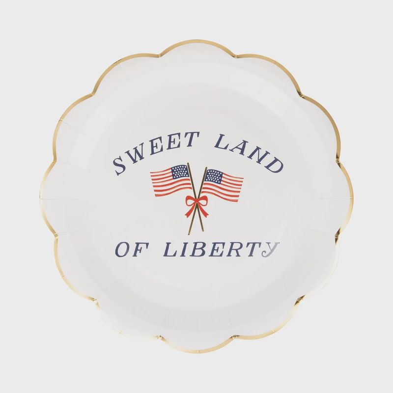 Liberty Paper Plates