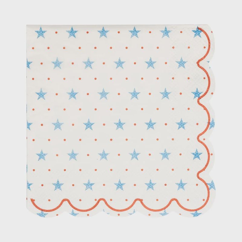 Hamptons Star Cocktail Napkin
