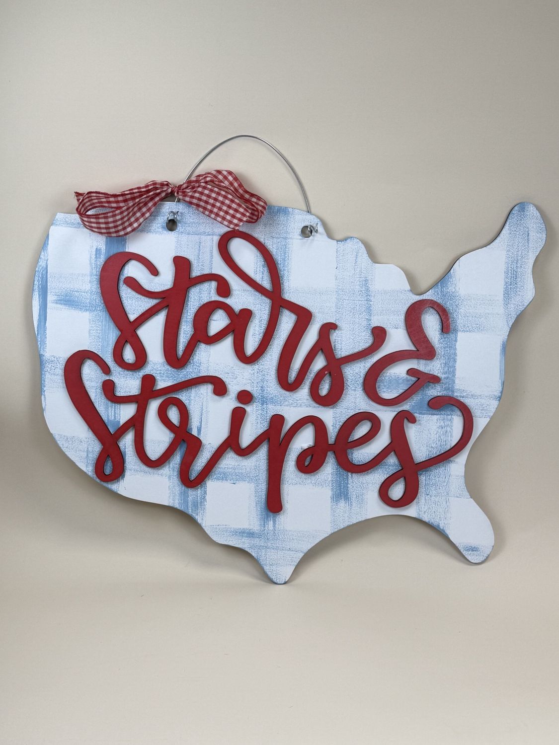 Stars &amp; Stripes Door Hanger