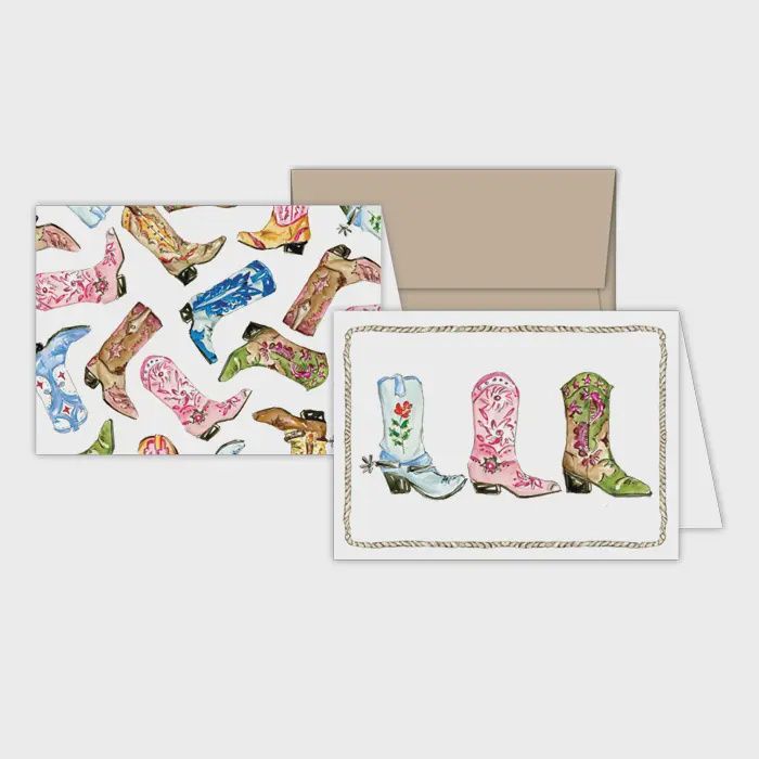 Cowboy Boot Petite Note Combo