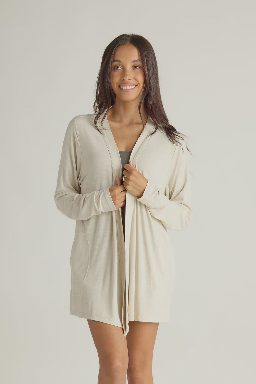 Swing Jacket, Color: Oatmeal, Size: S/M