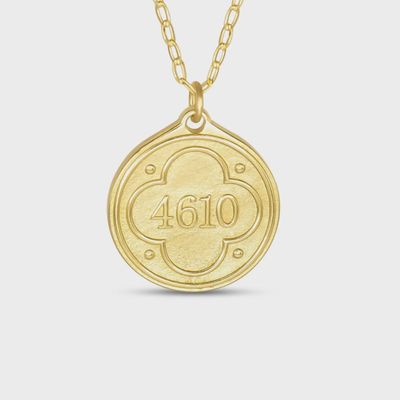 Psalm 46:10 Gold Necklace