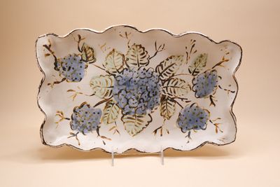 Hydrangea Rectangle Platter