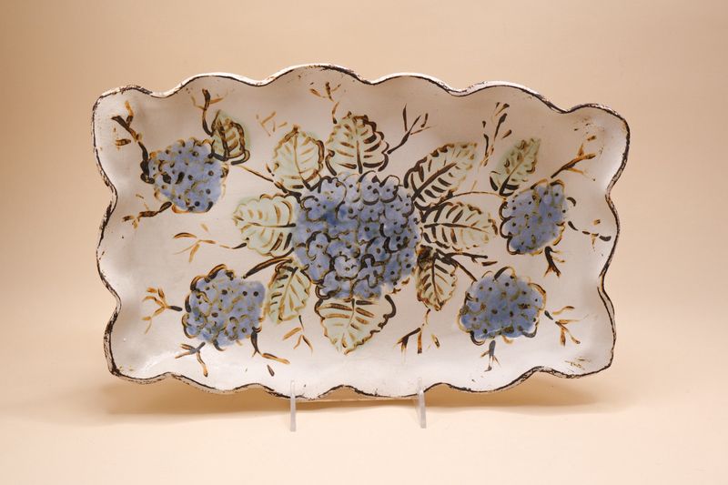 Hydrangea Rectangle Platter