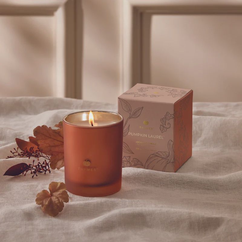 Pumpkin Laurel Boxed Candle