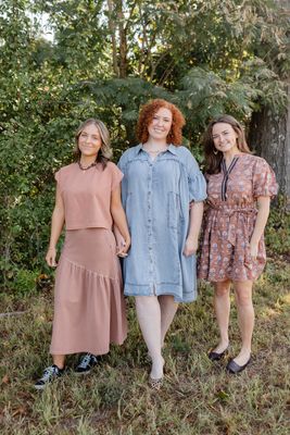 Denim Tencel Button Down