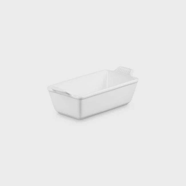 Heritage Loaf Dish, Color: White