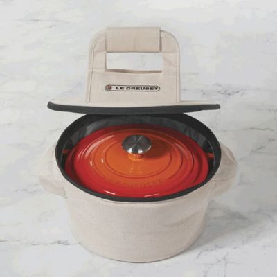 Round Dutch Oven Tote Bag