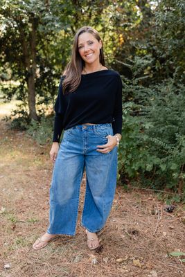 Barrel Jean Crop