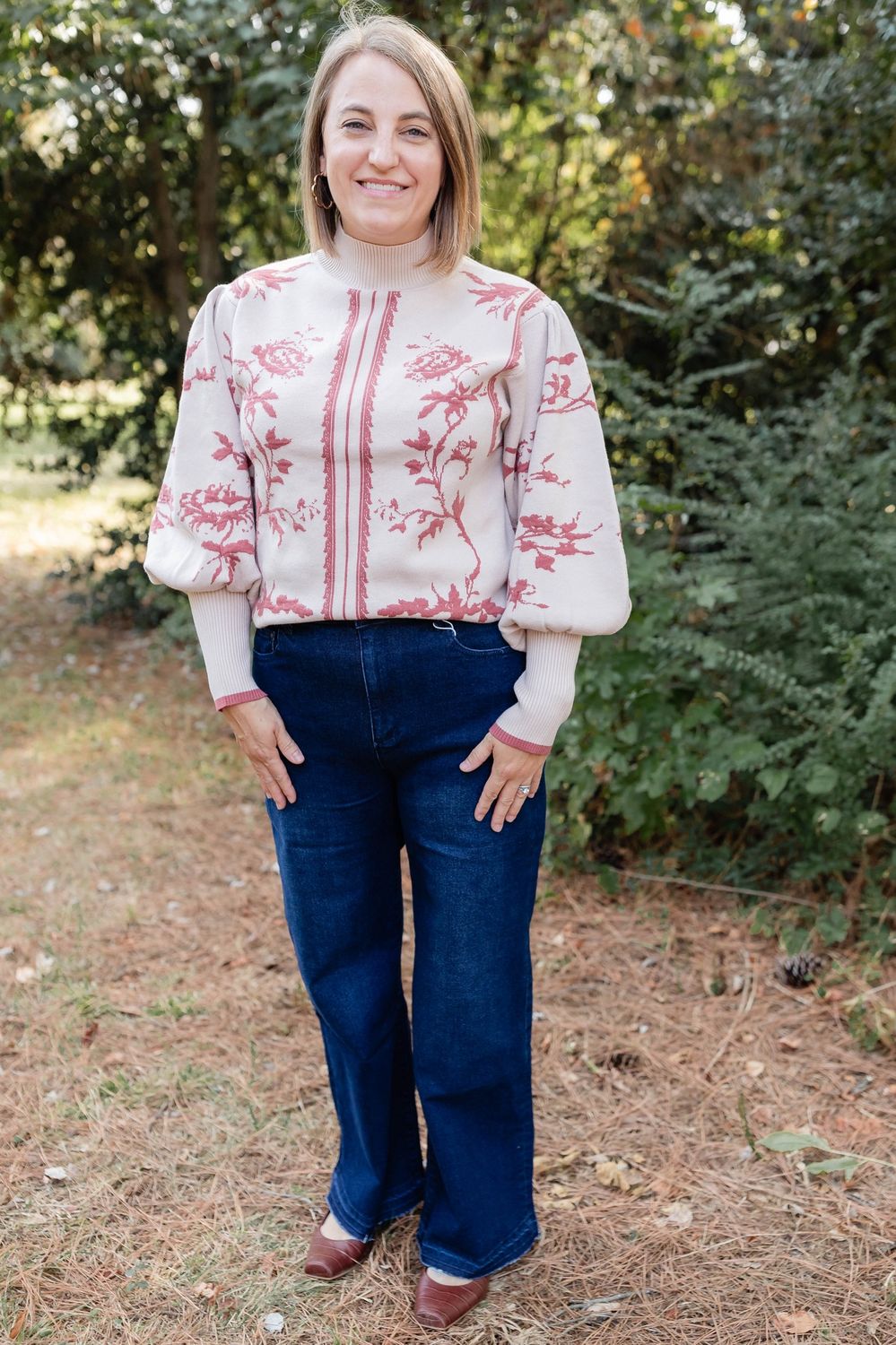 Mock Neck Sweater