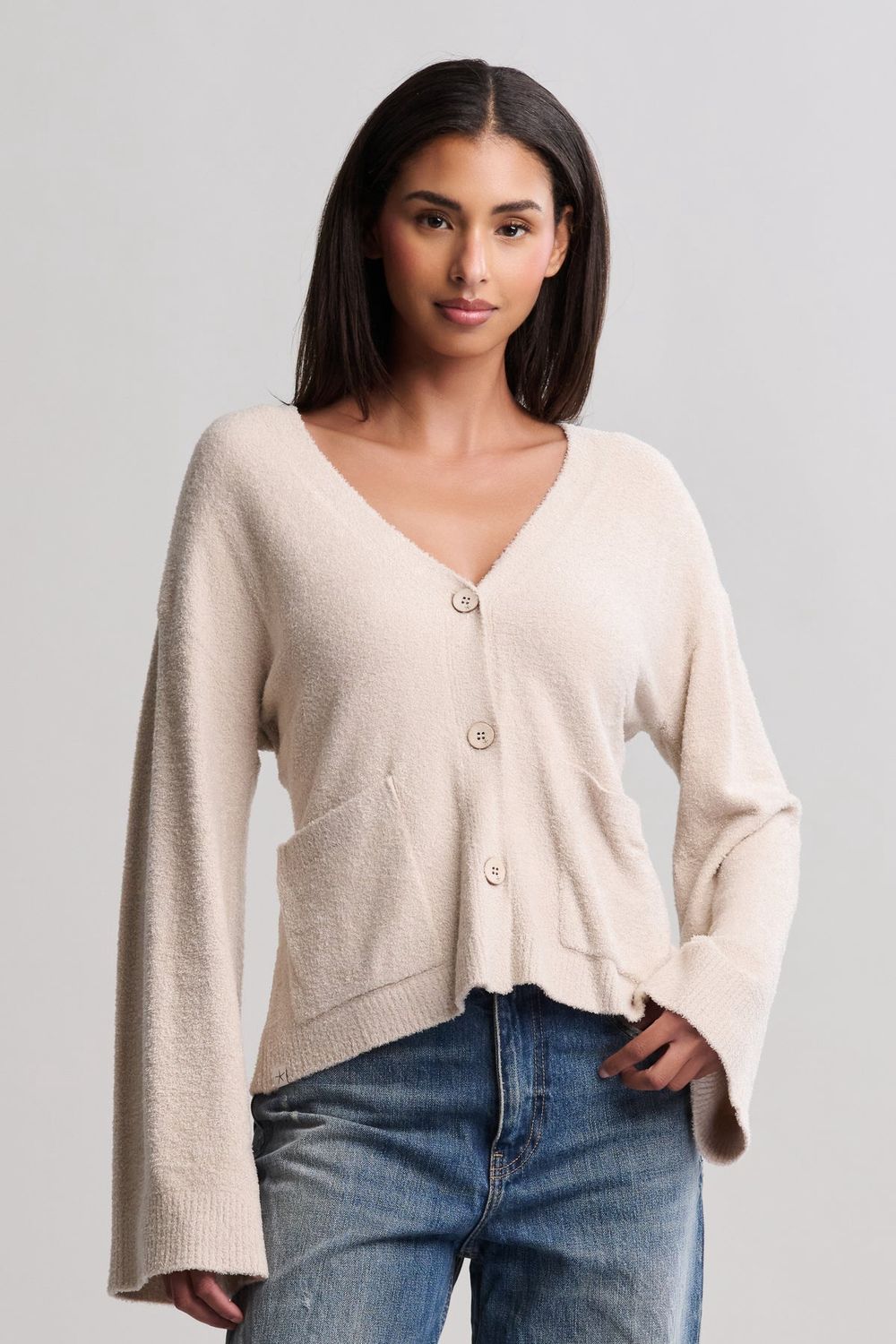 Wide Sleeve Cardigan