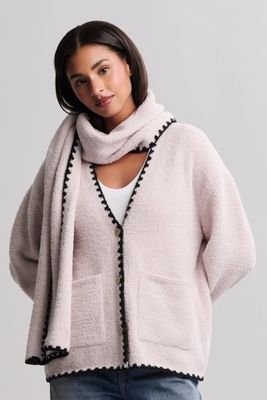 Blanket Stitch Cardigan