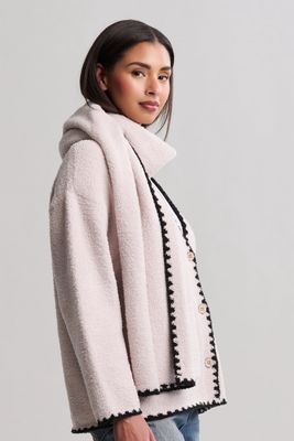 Blanket Stitch Cardigan