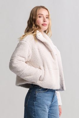 Brushed CozyChic Puffer Jacket