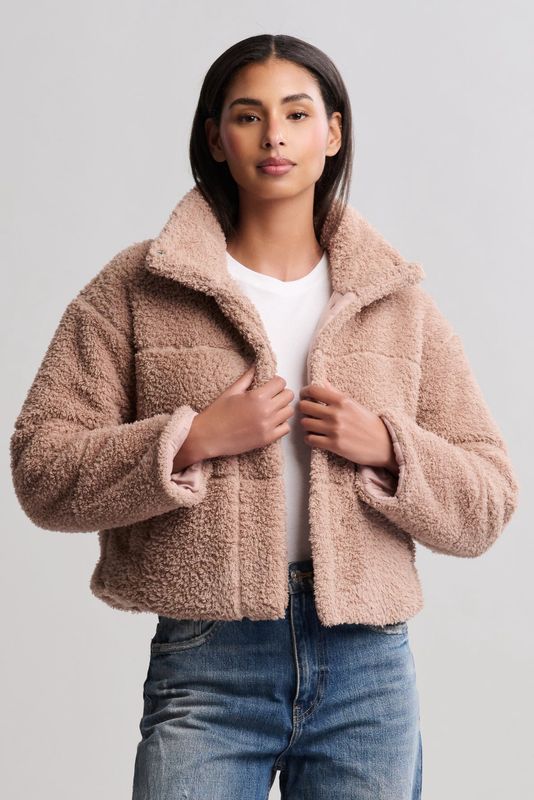 Brushed CozyChic Puffer Jacket