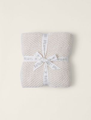 Cozy Shine Herringbone Blanket
