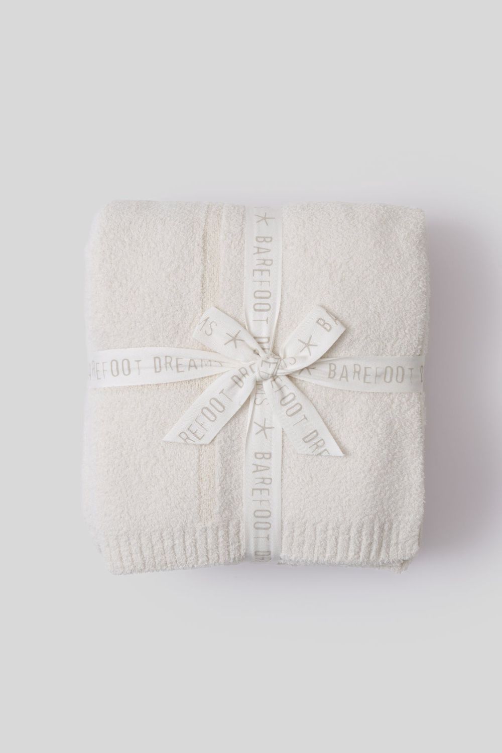 CozyChic Cotton Tonal Plaid Throw, Color: Cream