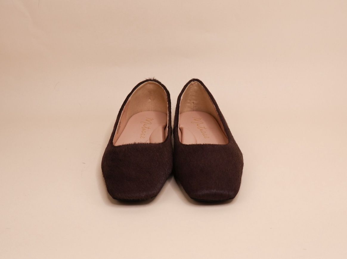 Phillip Coffee Cowhair Flat