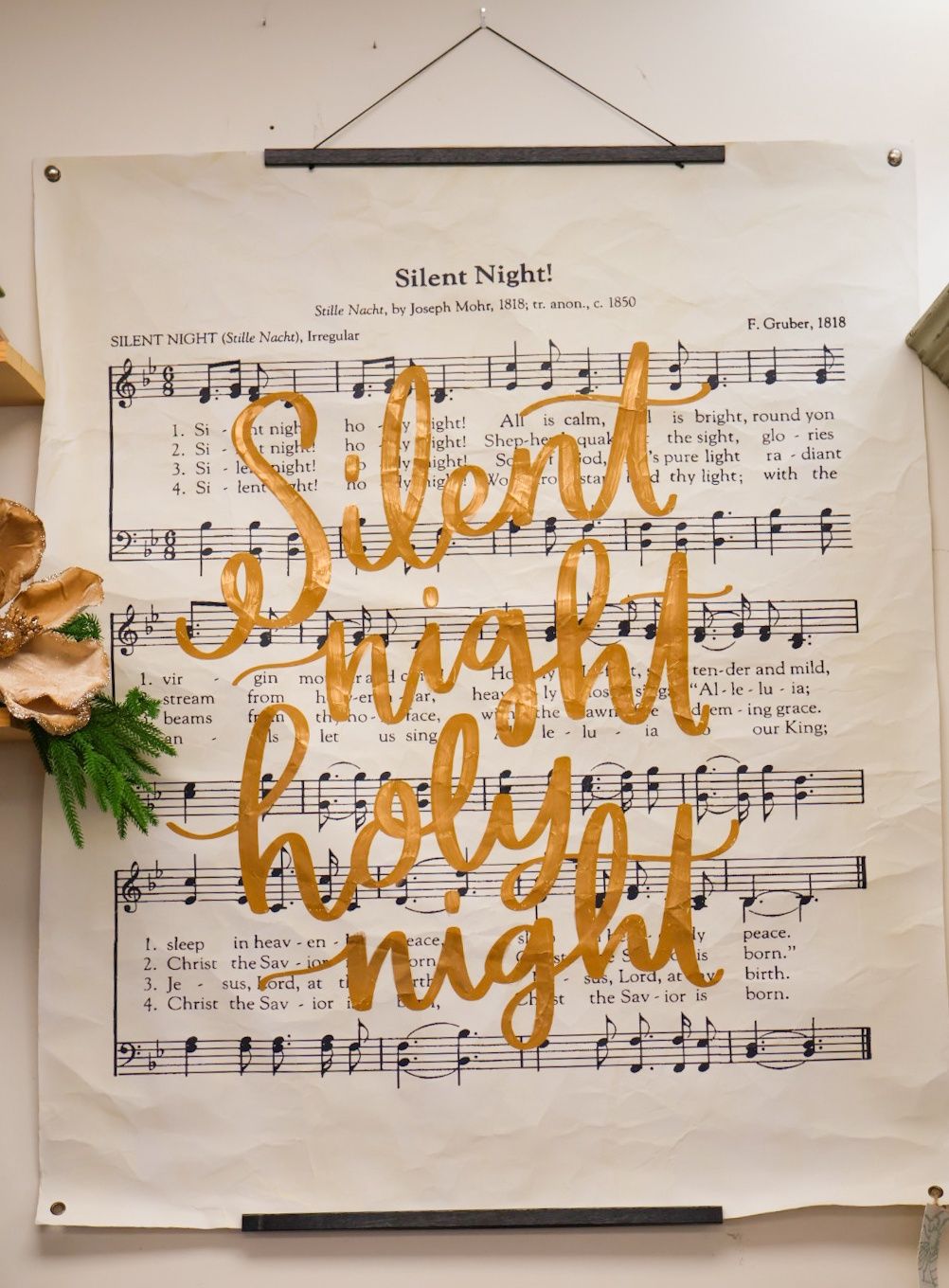 Christmas Hymn 38x 46 Paper Art