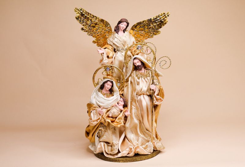 Gold and Ivory Classic Nativity