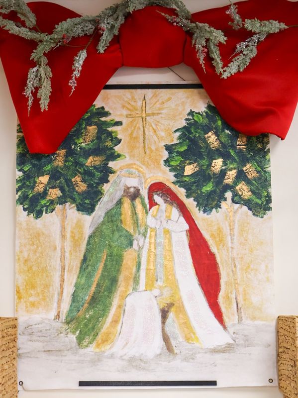 Holy Family Paper Art