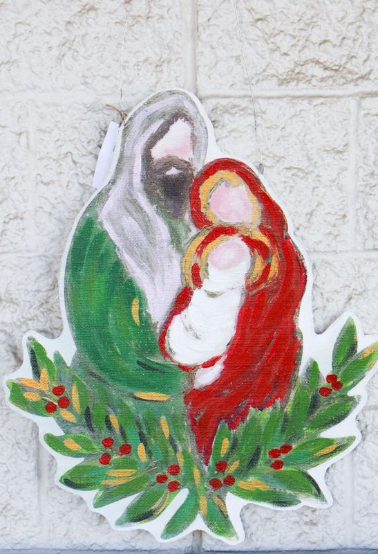 Holy Family Door Hanger