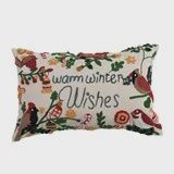 Warm Winter Wishes Lumbar Pillow