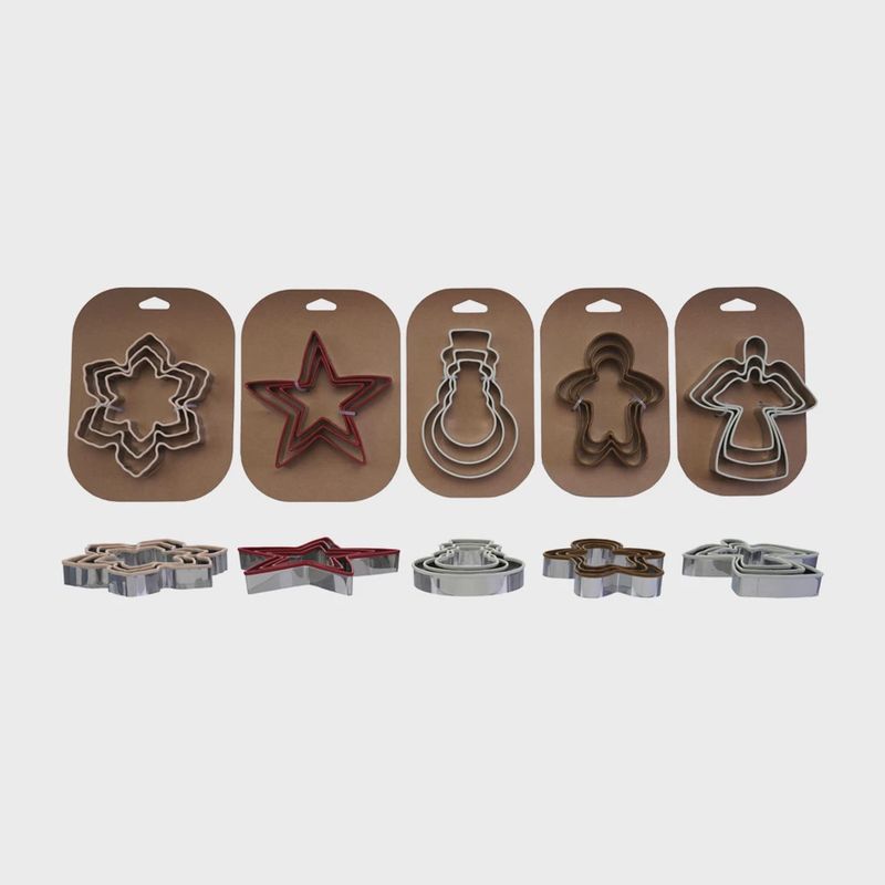 Stainless Steel Cookie Cutter Set
