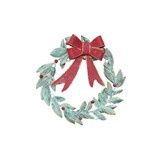 Distressed Metal Christmas Wreath