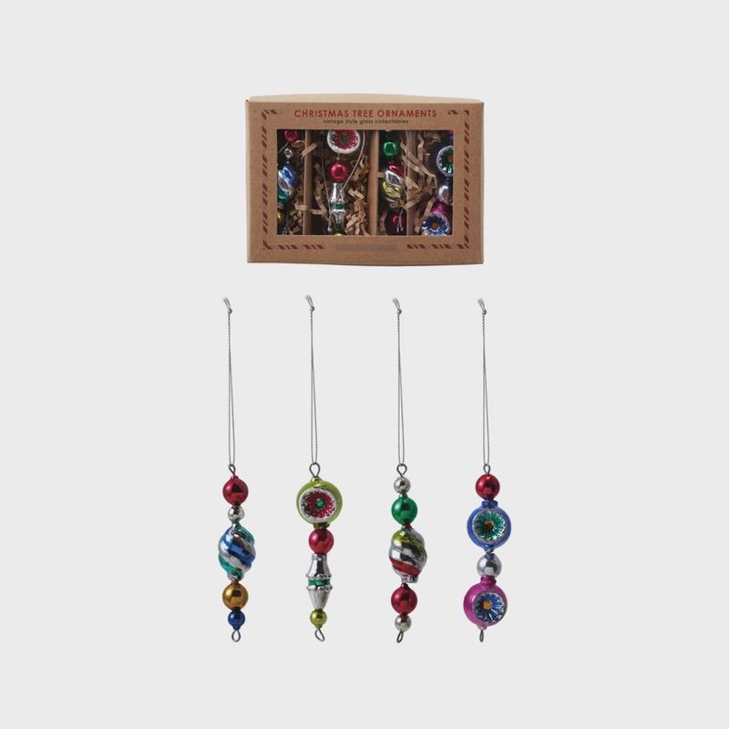 Vintage Mini Boxed Ornament set