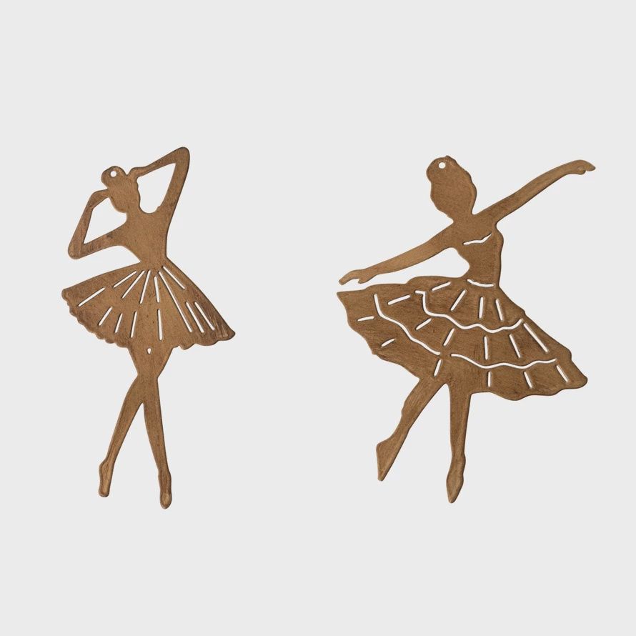 Brass Ballerina Ornament