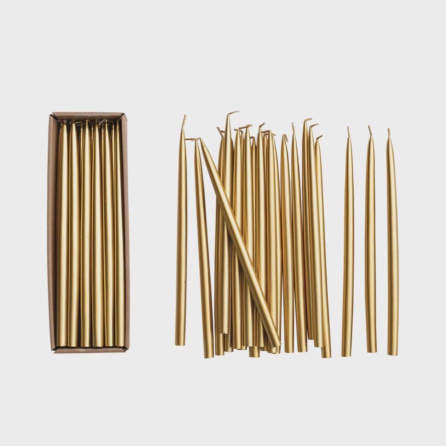 Box Gold Thin Tapers