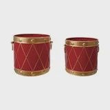 Red Christmas Drum