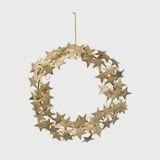 Antique Gold Star Wreath