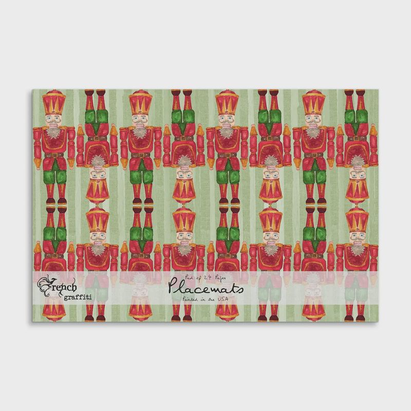 Nutcracker Paper Placemats
