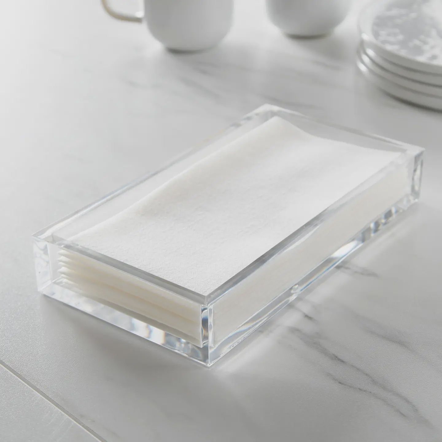 Acrylic Guest Napkin Holder