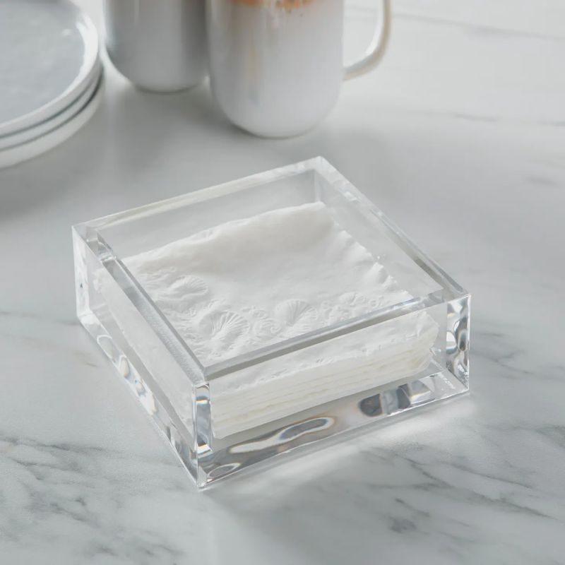 Acrylic Cocktail Napkin Caddy