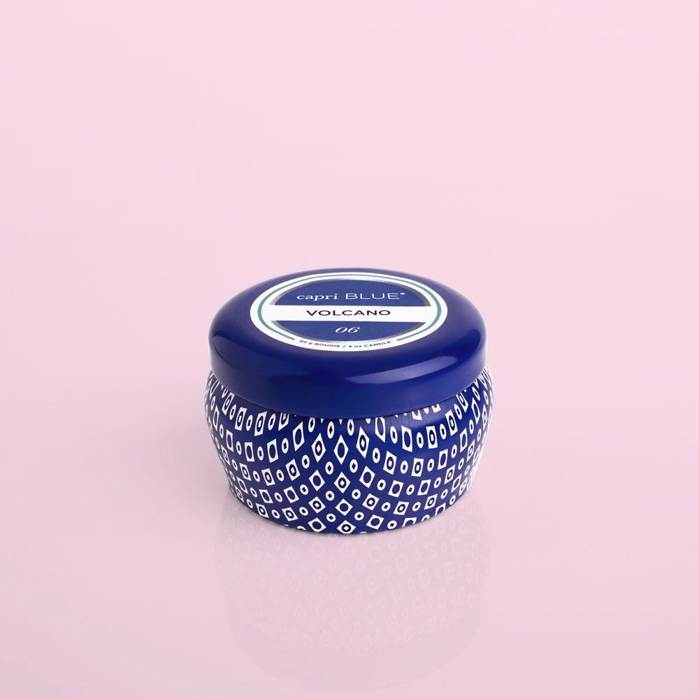 Volcano Mini Tin, Color: Blue