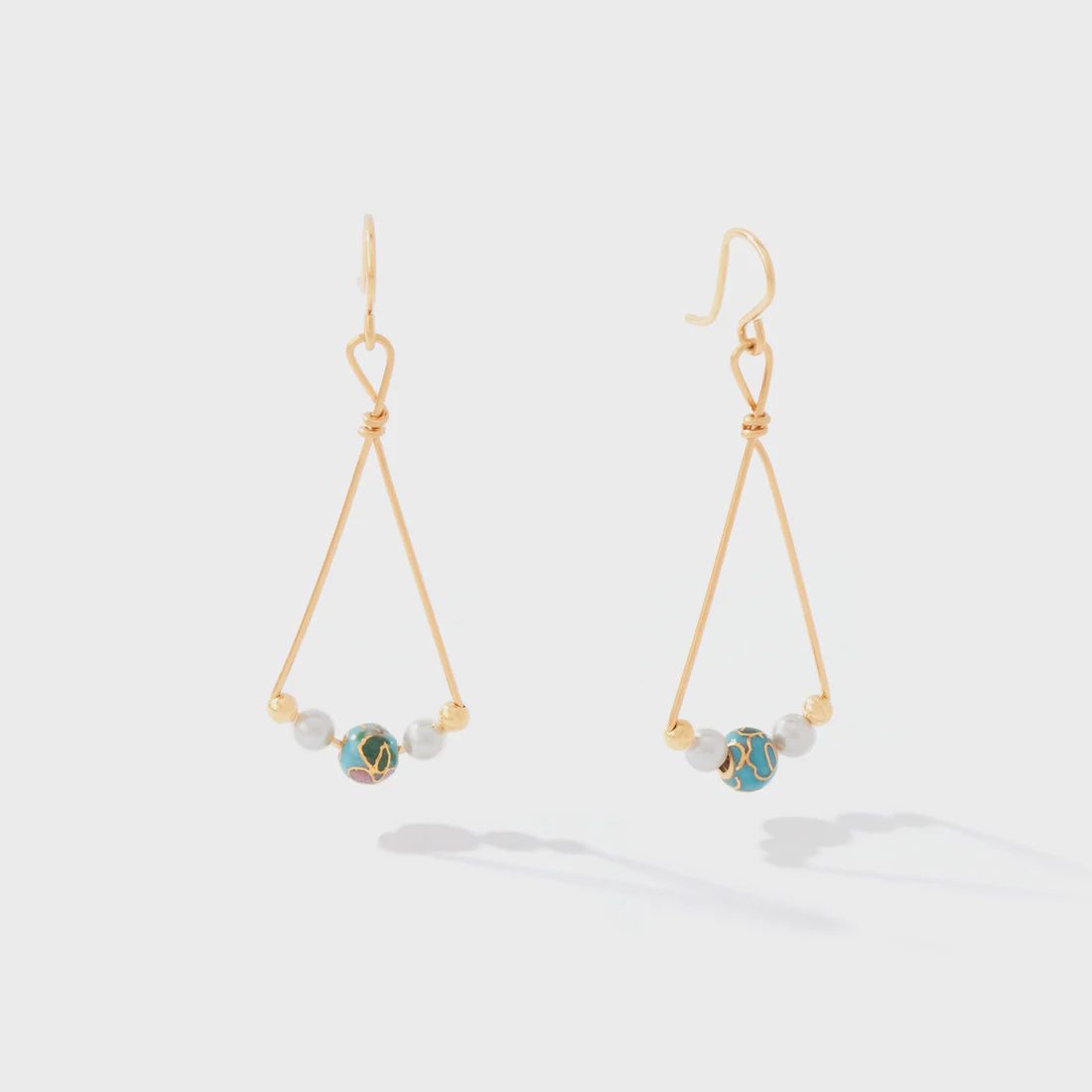 My Whole World Earrings, Color: Gold