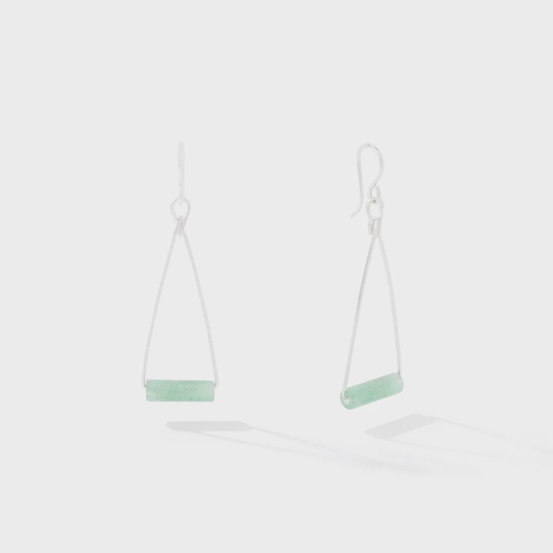 Color Your World Earrings, Color: Silver, Material: Aventurine