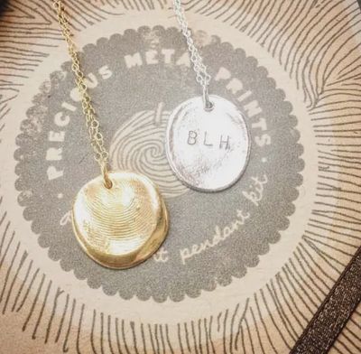 Finger Print Necklace
